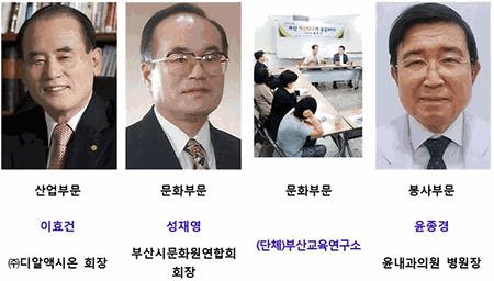 제10회 동명대상 수상자